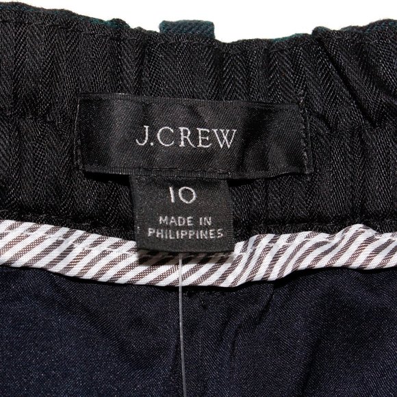 J. Crew Bi-Stretch Wool Tapered Pant in Black Watch Tartan - Picture 8 of 16